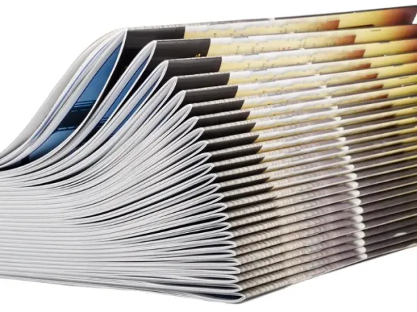 a stack of files