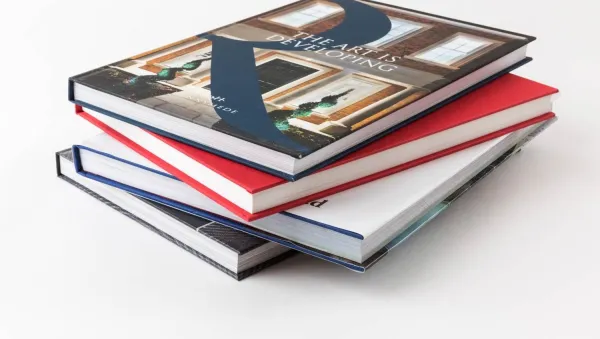 a stack of books