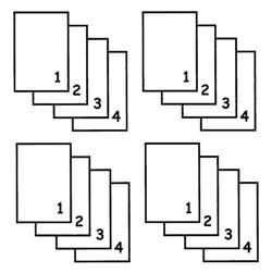 Diagram A - Collated sets of documents