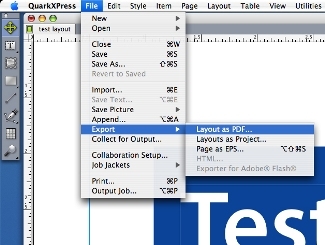 Save Layout as PDF