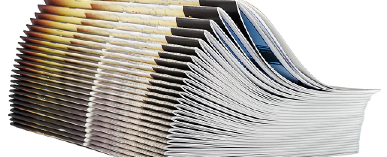 a stack of files